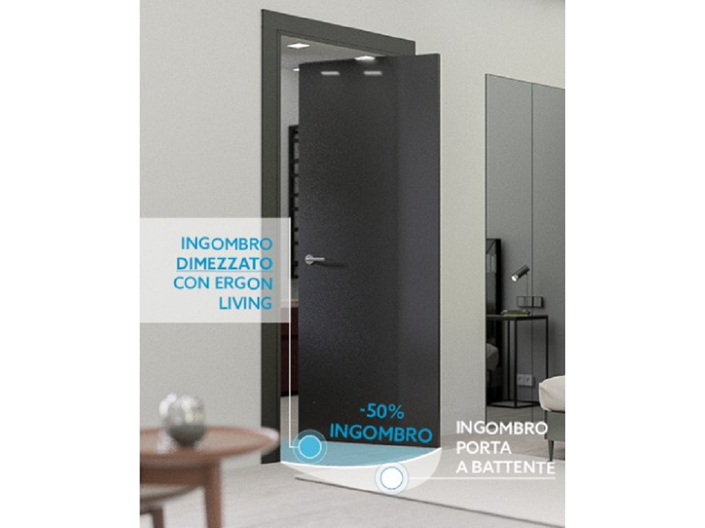 Asta T.E. Slim per Porte Traslanti Hfm Varie Misure-Altezze | Celegon - immagine 3